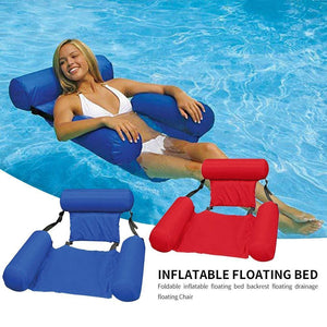 Swimming Floating Bed And Lounge Chair (Adjustable + Collapsable Chair/Bed)