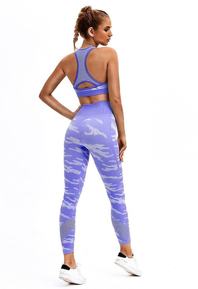 Seamless Camo Legging - mayzia