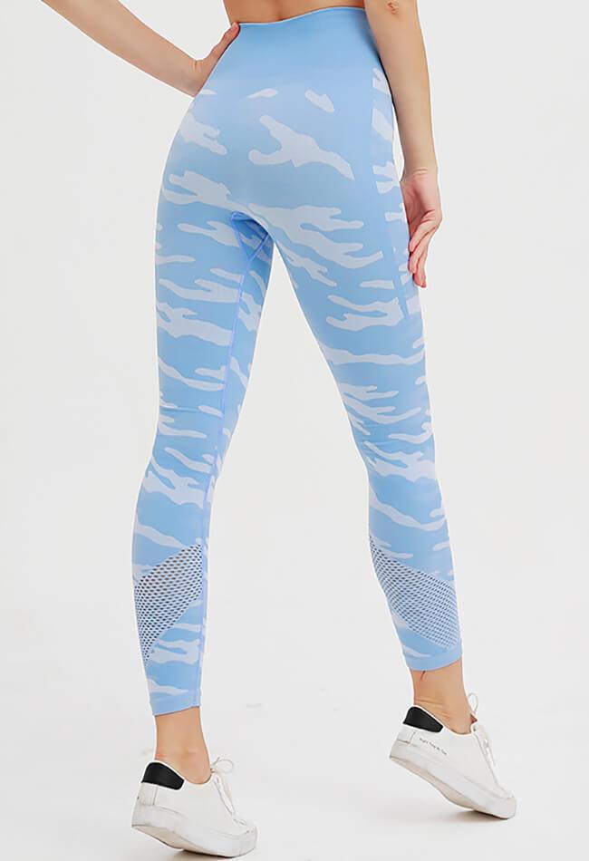 Seamless Camo Legging - mayzia