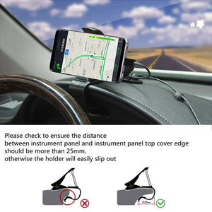 Universal Car Phone Clip Holder