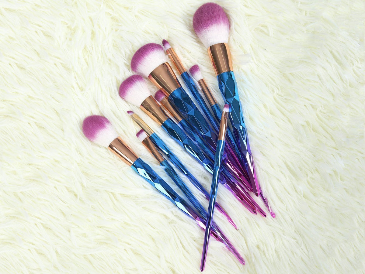 Rainbow Unicorn Brushes - 7 Piece Set – ETSMILE