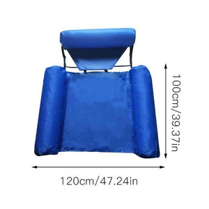 Swimming Floating Bed And Lounge Chair (Adjustable + Collapsable Chair/Bed)