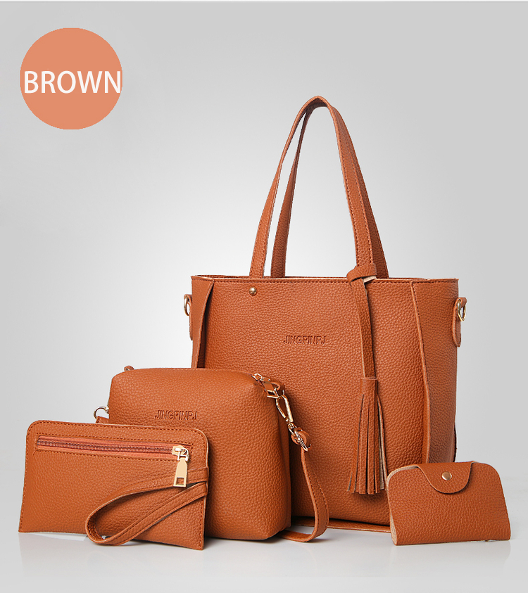 ⭐Anniversary Sale⭐ Women Top-Handle Bags Set 4Pcs (buy 2 free shipping)