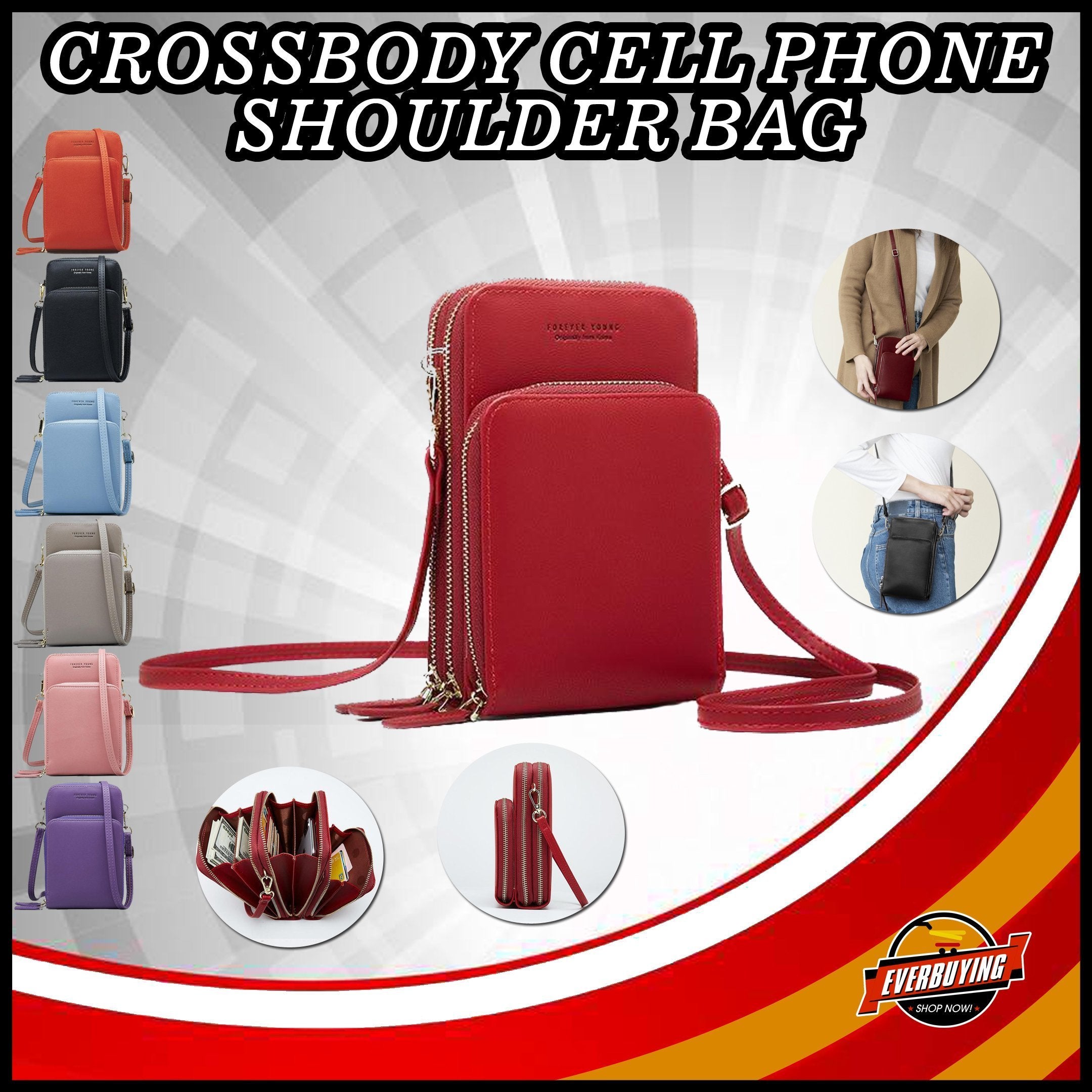 Crossbody Leather Shoulder Bag