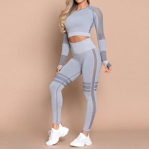 Mesh Patchwork Seamless Set