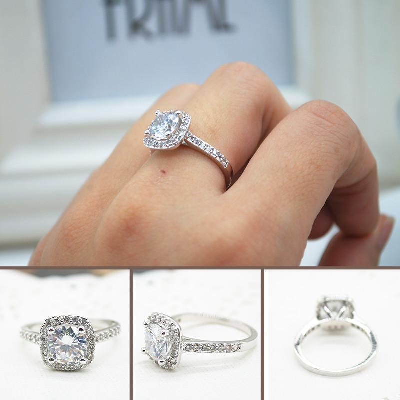 Cushion-Cut Queen Ring