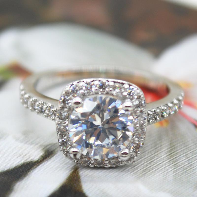 Cushion-Cut Queen Ring